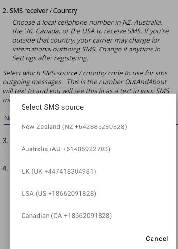 Select the country